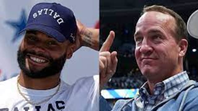 Peyton Manning and Dak Prescott